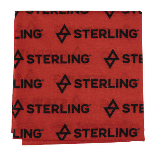 Sterling Brandana, Red w/ Black Logo